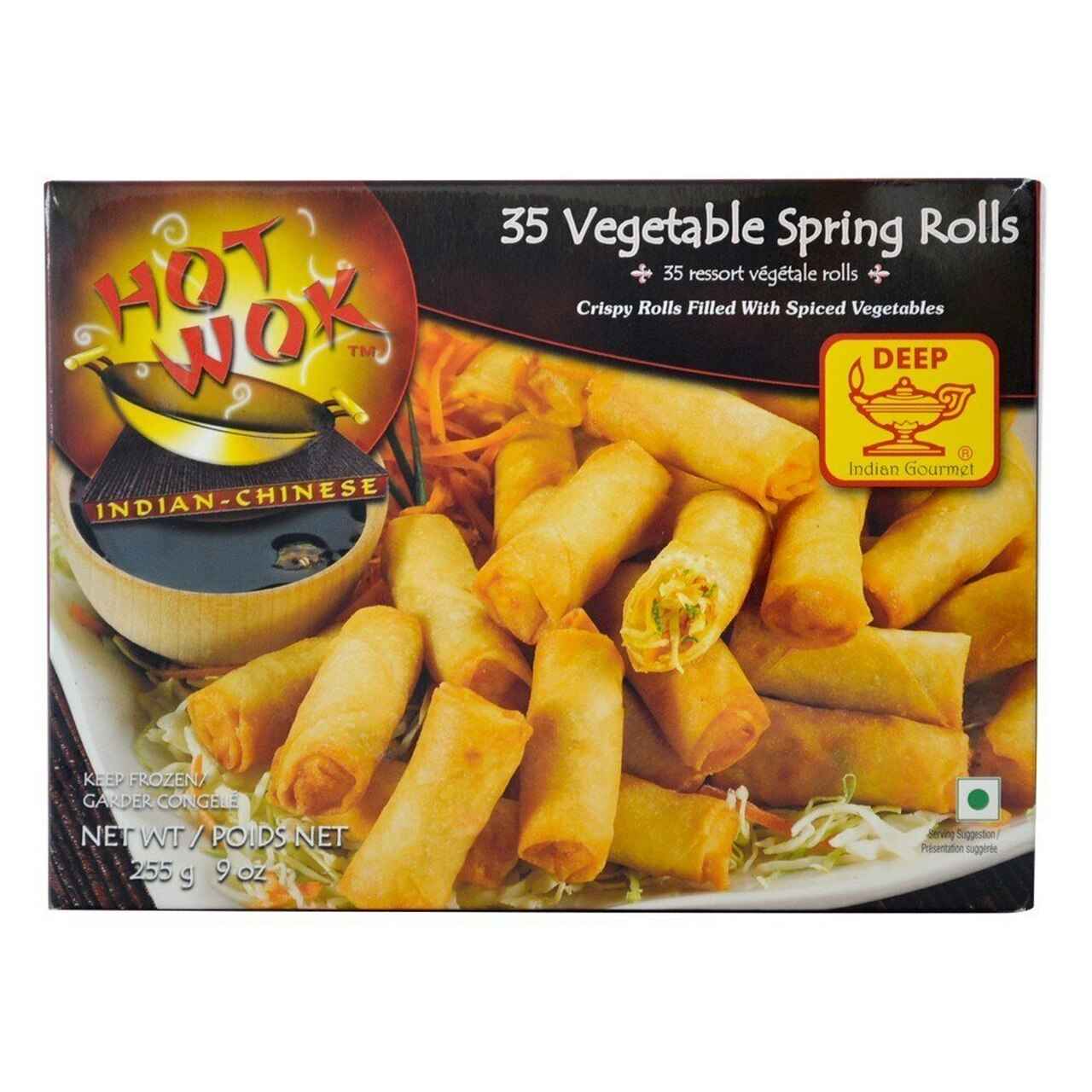 HOTWOK 35VEG SPRING ROLLS