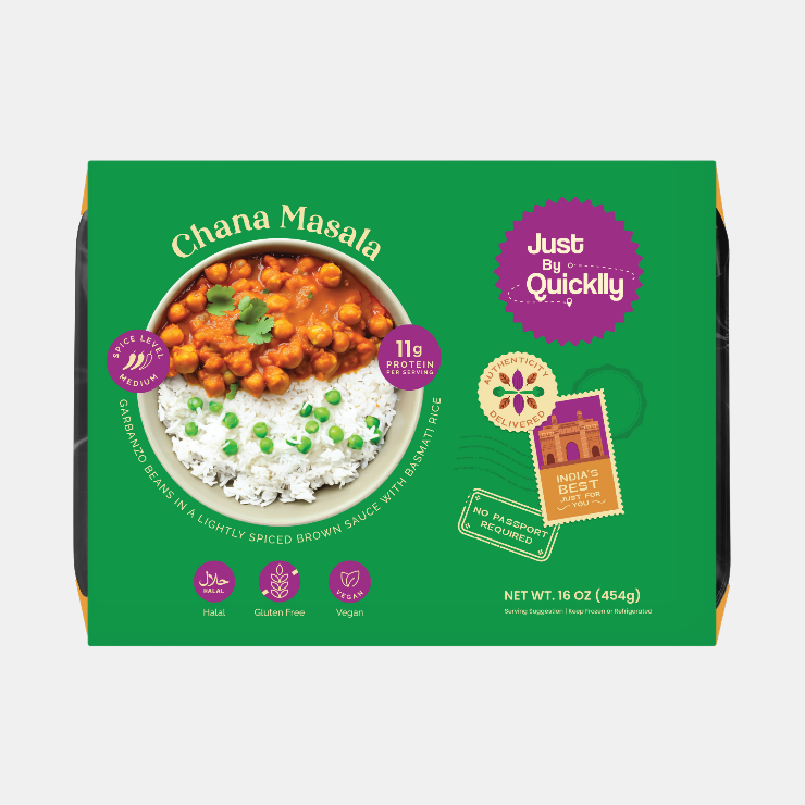 Chana Masala With Pea Pilaf
