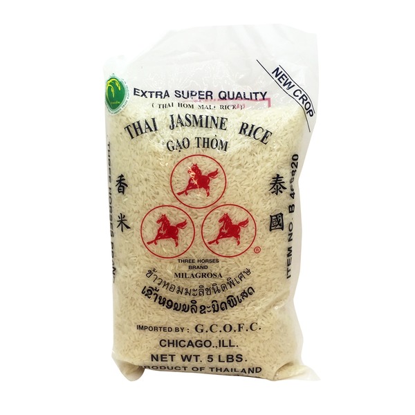 THREE HORSES JASMINE RICE