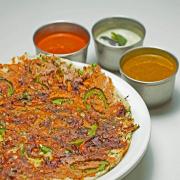 Onion and Hot Chili Uthappam