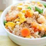 Kamath Fried Rice with Shrimp