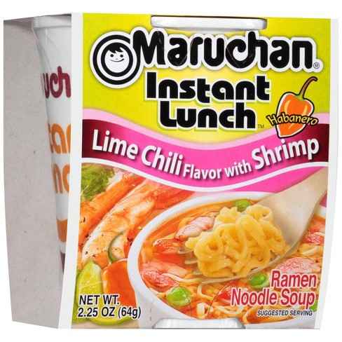 MARUCHAN HOT LIME SHRIMP CUPS