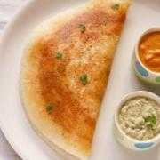 Open Dosa (Mysore Masala Dosa)