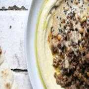 Hommos with Meat