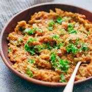 Eggplant Bhartha
