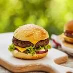 Chopped Steak Burger with Fries