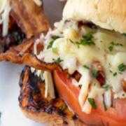 Grilled Chicken Sandwich with Fries