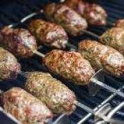 Beef Kofta Kabab with Shawarma