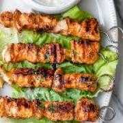 Chicken Tawook with Shawarma