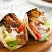 Chicken and Beef Shawarma Combo Lunch Special