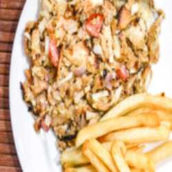 Shwarma /Rice