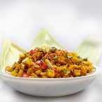 Corn Bhel Poori