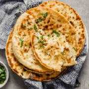 Garlic Naan(2-pieces)
