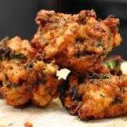 Spinach Potato Pakora