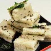 White Sandwich Dhokla
