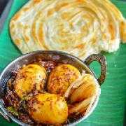 Parotta (2 pcs) With Egg Masala