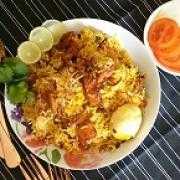 Chicken Biryani (With Egg)