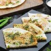 Onion Chilli Coriander Mix Vegetable Uttapam