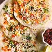 Paneer Onion Chili Uttapam