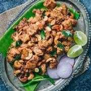 RAJU GARI KODI VEPUDU (CASHEWNUT SPECIAL FRY)