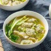 Vegetable Wontons Soup
