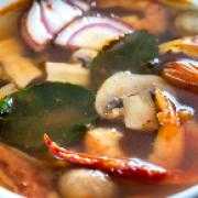 Vegetable Tom Yum Soup