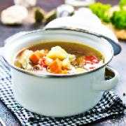 Vegetable Lung Fung Soup