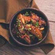 Chili Potato with Scallion