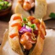 Veg Hot Dog Sandwich