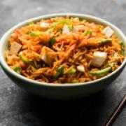 Chilli Paneer With Rice