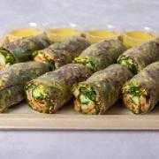 Vegan Chicken Tikka Roll