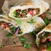 Vegan Chicken Cilantro Roll