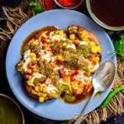 Aalu tikka chaat