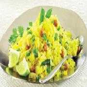 Aloo onion mix poha