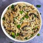 Mushroom Pulao