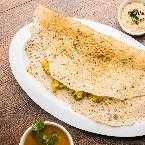 Ghee Rava Masala Dosa