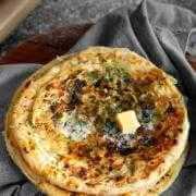 Onion/aloo/paneer kulcha