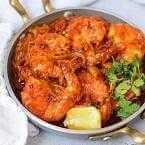 Shrimp pepper masala