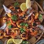 Tandoori shrimp