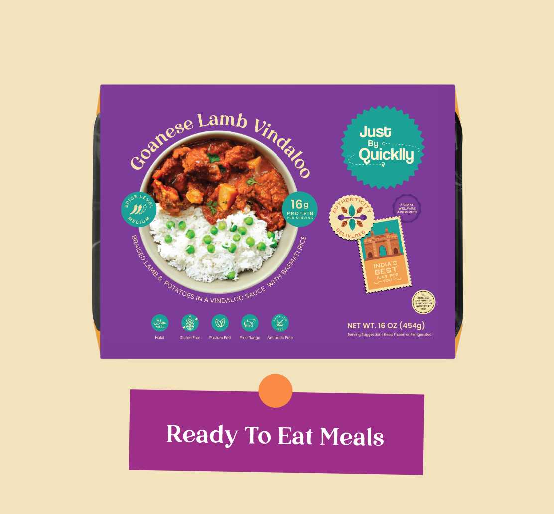 Goanese Lamb Vindaloo with Pea Pilaf