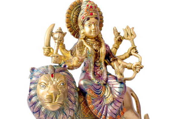 Diwali Exquisite Brass Maa Durga Idol	
